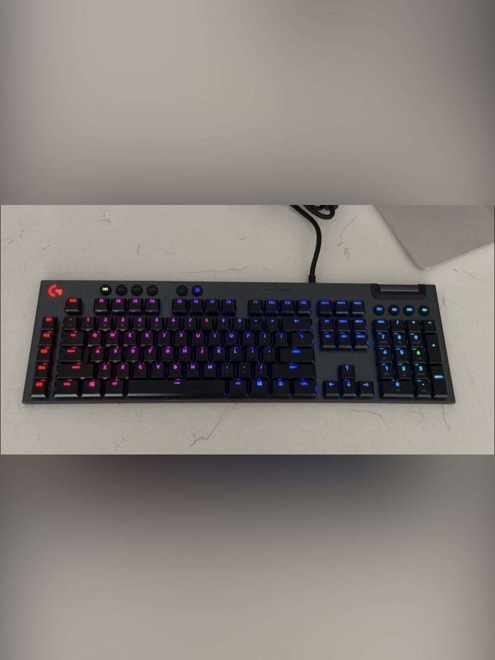 Logitech G815 LightSync RGB Mechanical Gaming Keyboard GL Clicky Wired
